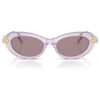 Solbriller, oval form, rosa Solbriller, oval form, rosa