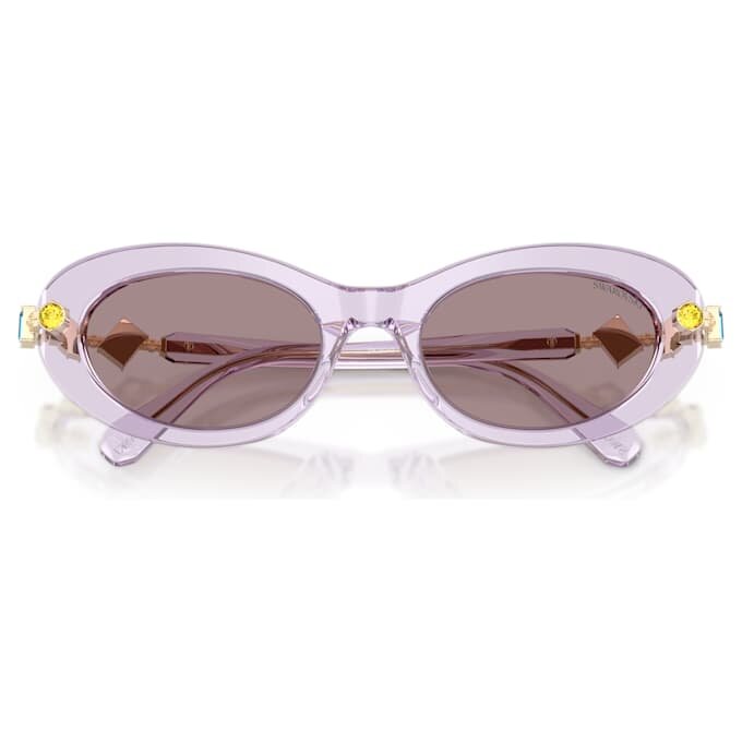 Solbriller, oval form, rosa Solbriller, oval form, rosa