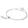 Sublima armbånd, hvitt, rhodiumbelagt Sublima armbånd, hvitt, rhodiumbelagt