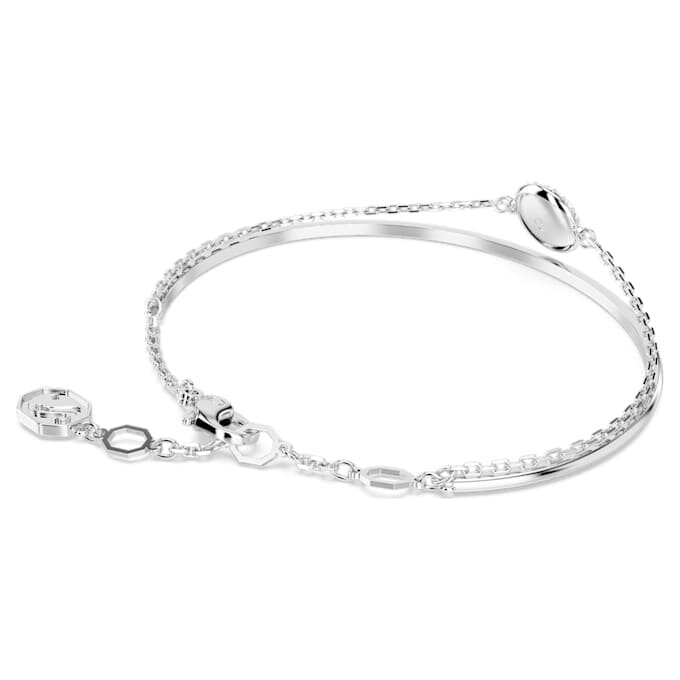 Sublima armbånd, hvitt, rhodiumbelagt Sublima armbånd, hvitt, rhodiumbelagt