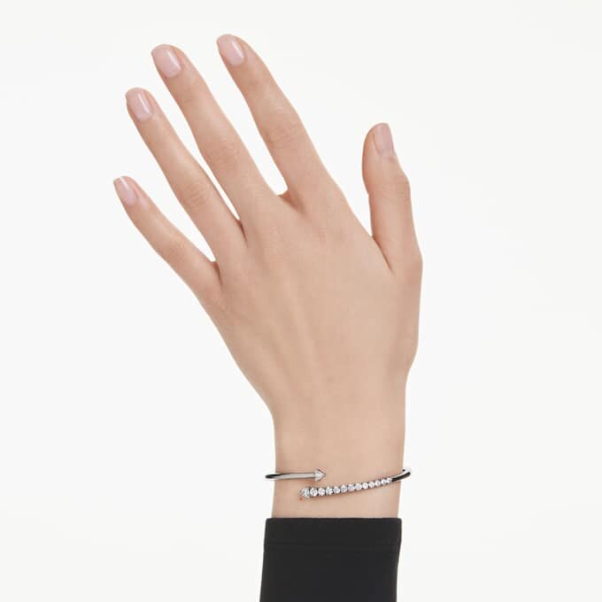 Sublima armbånd, hvitt, rutheniumbelagt Sublima armbånd, hvitt, rutheniumbelagt
