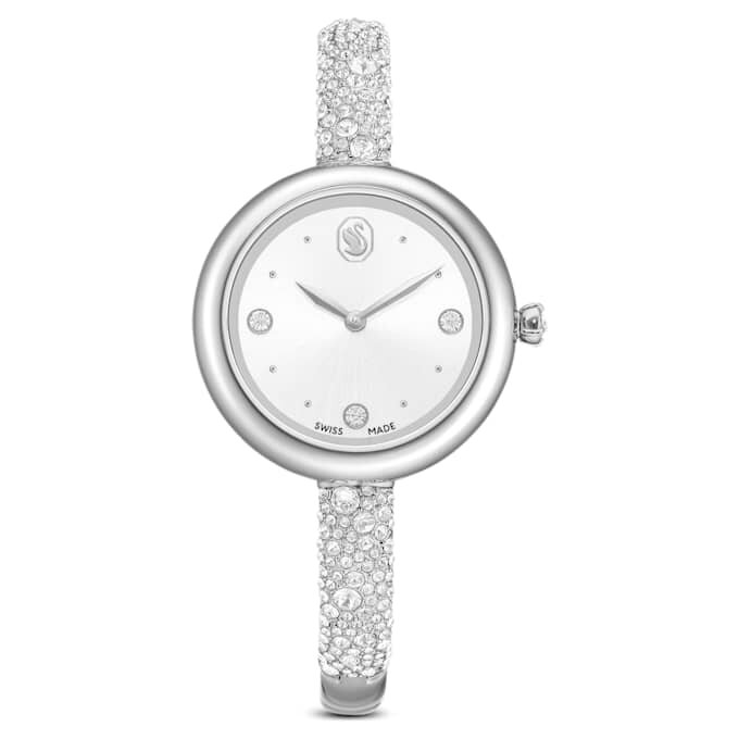 Sublima armbåndsur, sveitsiskprodusert, metallarmbånd, sølvfarget, rustfritt stål Sublima armbåndsur, sveitsiskprodusert, metallarmbånd, sølvfarget, rustfritt stål