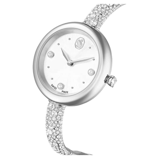 Sublima armbåndsur, sveitsiskprodusert, metallarmbånd, sølvfarget, rustfritt stål Sublima armbåndsur, sveitsiskprodusert, metallarmbånd, sølvfarget, rustfritt stål