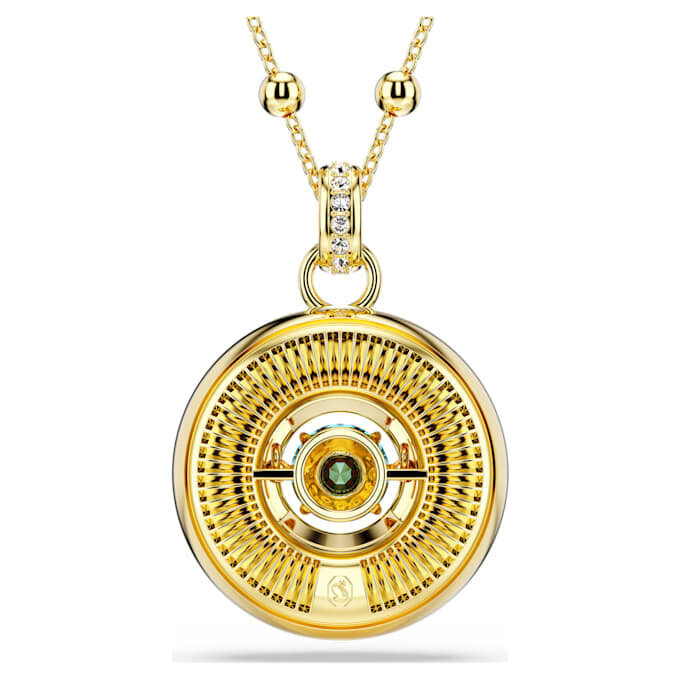 Symbolica-anheng «Evil Eye», medium, flerfarget, gullbelagt Symbolica-anheng «Evil Eye», medium, flerfarget, gullbelagt
