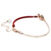 Symbolica-armbånd med krystallperle, pavé, hestesko, hvit, rosagullbelagt Symbolica-armbånd med krystallperle, pavé, hestesko, hvit, rosagullbelagt