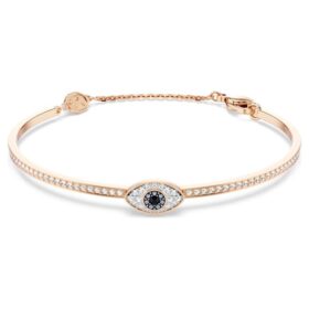 Symbolica-armbånd med øye, flerfarget, rosagullbelagt Symbolica-armbånd med øye, flerfarget, rosagullbelagt
