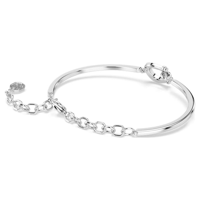 Symbolica-armbånd Pavé, hestesko, hvit, rhodiumbelagt Symbolica-armbånd Pavé, hestesko, hvit, rhodiumbelagt