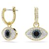 Symbolica dråpeøredobber med «Evil Eye», blå, gullbelagt Symbolica dråpeøredobber med «Evil Eye», blå, gullbelagt