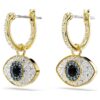 Symbolica dråpeøredobber med «Evil Eye», blå, gullbelagt Symbolica dråpeøredobber med «Evil Eye», blå, gullbelagt