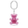 Teddy-nøkkelring, rosa, rhodiumbelagt Teddy-nøkkelring, rosa, rhodiumbelagt