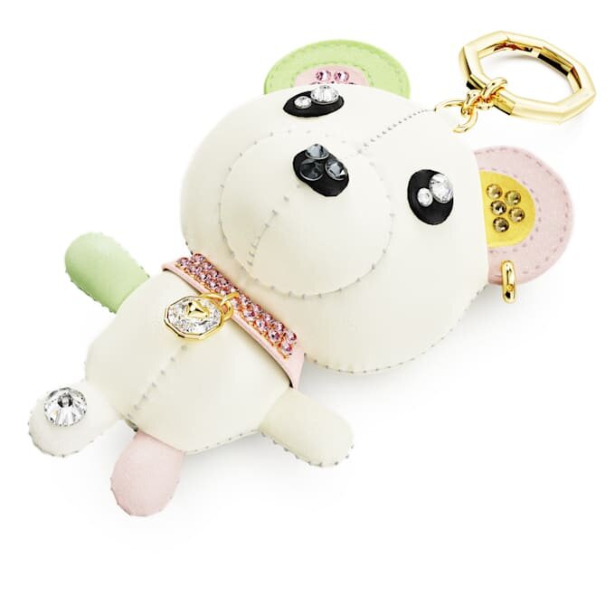 Teddy-veskeanheng, bjørn, flerfarget, gullbelagt Teddy-veskeanheng, bjørn, flerfarget, gullbelagt