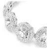 Una Angelic-armbånd, hvitt, rhodiumbelagt Una Angelic-armbånd, hvitt, rhodiumbelagt