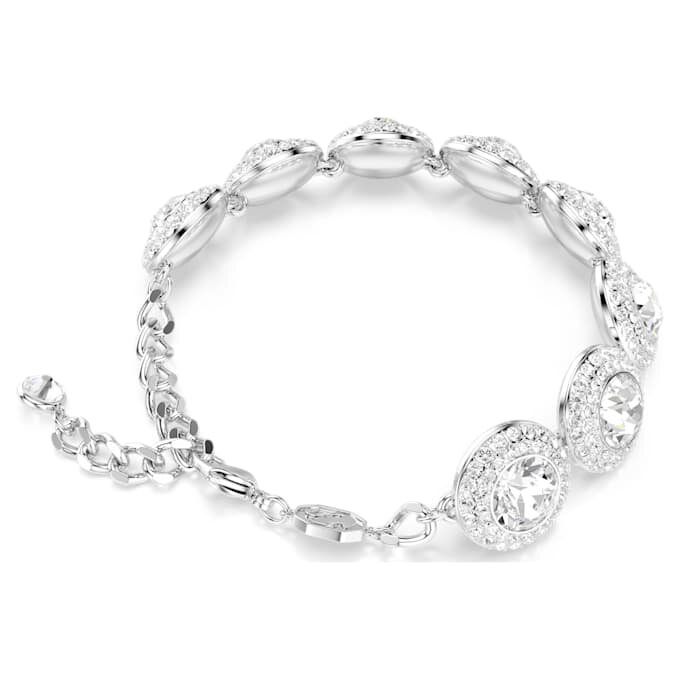 Una Angelic-armbånd, hvitt, rhodiumbelagt Una Angelic-armbånd, hvitt, rhodiumbelagt
