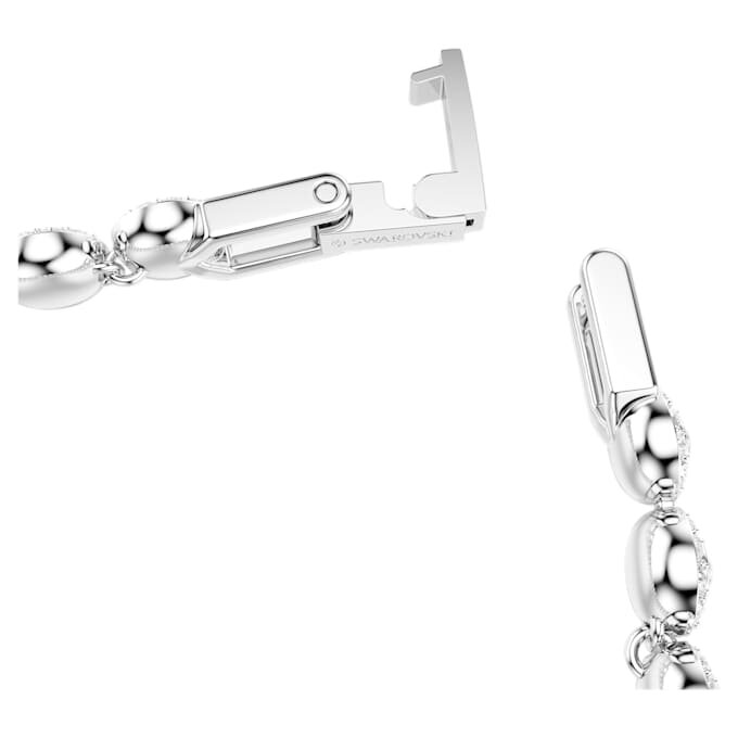 Una Angelic-armbånd, rundslipt, liten, hvit, rhodiumbelagt Una Angelic-armbånd, rundslipt, liten, hvit, rhodiumbelagt