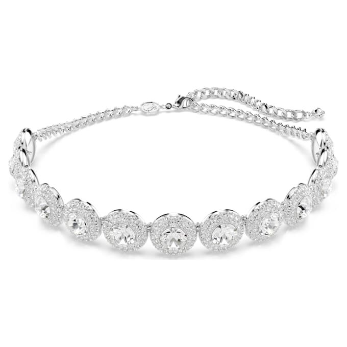 Una Angelic Choker hvit, rhodiumbelagt Una Angelic Choker hvit, rhodiumbelagt