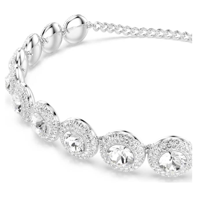 Una Angelic Choker hvit, rhodiumbelagt Una Angelic Choker hvit, rhodiumbelagt