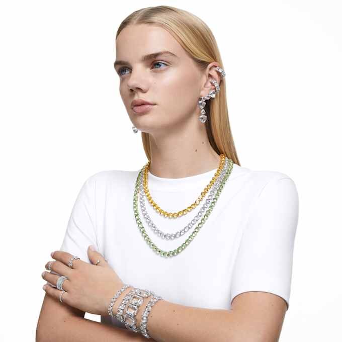 Una Angelic-ring, rundslipt, hvit, rhodiumbelagt Una Angelic-ring, rundslipt, hvit, rhodiumbelagt