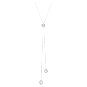Una Angelic Y-anheng med rundslipte krystaller, hvitt, rhodiumbelagt Una Angelic Y-anheng med rundslipte krystaller, hvitt, rhodiumbelagt