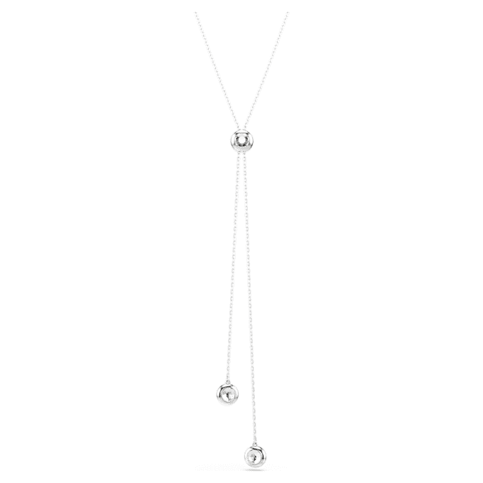 Una Angelic Y-anheng med rundslipte krystaller, hvitt, rhodiumbelagt Una Angelic Y-anheng med rundslipte krystaller, hvitt, rhodiumbelagt