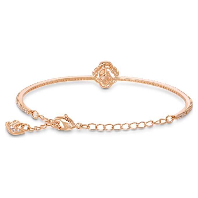 Una-armbånd Clover, rosa, rosagullbelagt Una-armbånd Clover, rosa, rosagullbelagt