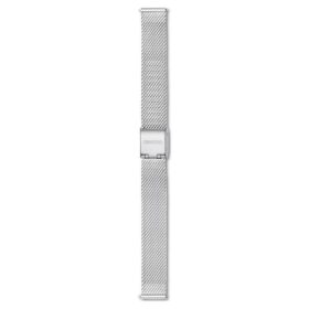 Urem 13 mm (0,51″) bredde, metall, sølvfarget, rustfritt stål Urem 13 mm (0,51″) bredde, metall, sølvfarget, rustfritt stål