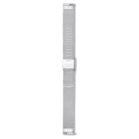Urem 13 mm (0,51″) bredde, metall, sølvfarget, rustfritt stål Urem 13 mm (0,51″) bredde, metall, sølvfarget, rustfritt stål